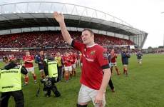 'My whole adult life I've played in Munster. It means everything'