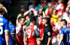 Terrible tackle rules sent off Koscielny out of FA Cup final for Arsenal
