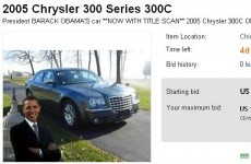 Want to buy Barack Obama’s old car? It’s on eBay…