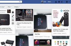 There are hundreds of piracy-enabling gadgets for sale on Facebook, despite a ban