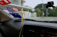 Philippine authorities ban hanging rosary beads off car dashboards