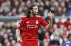 Staying put: Carroll has no wish to leave Liverpool