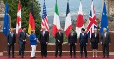 G7 leaders met at Greek amphitheatre in Sicily today but Donald Trump flipped the script