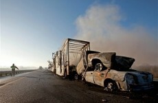 Ten dead after multi-vehicle pile up on Florida motorway