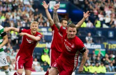 Ireland's Jonny Hayes struck early against Celtic in the Scottish Cup final