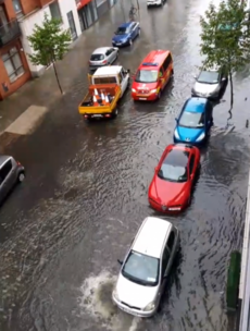 The rain was so bad yesterday it flooded parts of Dublin's north inner city