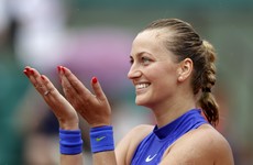 Kvitova makes emotional return at French Open after harrowing knife attack
