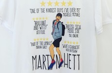 An Irish illustrator has helped design a wonderful t-shirt in memory of Manchester victim Martyn Hett