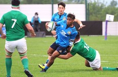 Ireland lose World Rugby U20 Championships opener to Italy