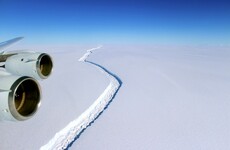 Iceberg as big as Galway on the brink of breaking away into ocean
