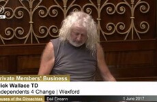 So, Mick Wallace straight up wore a vest to the Dáil today and it can't be unseen