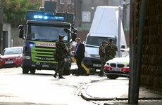 Part of Dublin's north inner city shut down after gardaí discover plastic explosives in van