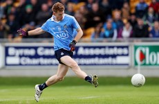 Getting his Na Fianna debut from Pillar Caffrey, training with Jonny Cooper and Dublin senior prospects