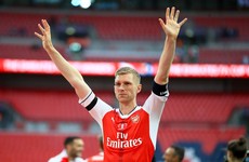 Mertesacker in talks with Arsenal about non-playing role for next season