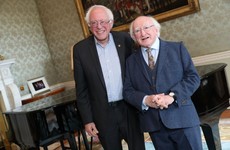 Bernie Sanders brought his 'resistance' message to Dublin (after stopping by the Áras)