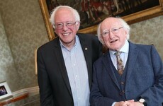 Michael D Higgins met Bernie Sanders yesterday, and everyone wants them to be best mates