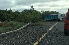 Truck driver dies following crash on M1 this morning