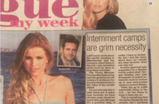 Vogue Williams wrote a column calling for the internment of Muslims, and people are baffled