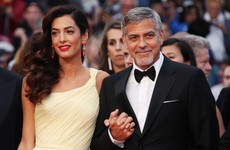 George and Amal Clooney have had their twins, and George is already cracking dad jokes