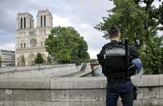 Man shot after attacking French policeman with a hammer claimed to be 'a soldier of the caliphate'
