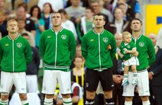 Can you tell which Ireland player has the most caps?