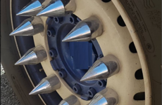 Gardaí warn modifications dangerous and illegal after Dublin truck found with spikes
