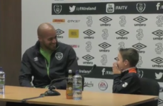 Young Ireland fan is absolutely made-up after surprise visit from Darren Randolph
