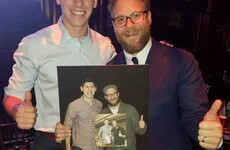 One man's quest to get a picture with Seth Rogen every year has worked out spectacularly well