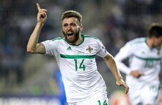 Injury-time goal secures big away win for Northern Ireland in World Cup qualifiers