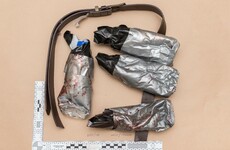 These are the fake suicide belts worn by the London Bridge attackers