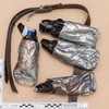 These are the fake suicide belts worn by the London Bridge attackers
