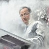 French presidential candidate hit by flour during speech