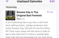 This website is being slated for their 'fatphobic' description of an author who appeared on their podcast