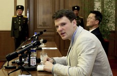 US student released from North Korea prison in a coma