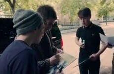 Liam Gallagher pulled his car over in Dublin and gave a group of young fans tickets to his show