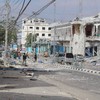 Eleven people killed as gunmen hold hostages at Somali city restaurant