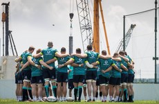 Schmidt makes six changes to Ireland side ahead of Japan Test