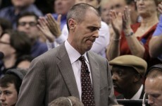 This NBA coach was ejected for kicking a ball and hitting a fan