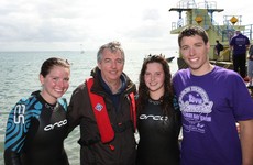 'The swim has been a great way to help us cope with our grief'