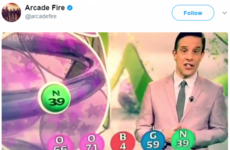 Arcade Fire watched Telly Bingo on RTÉ... and were inspired to give it a creepy remix