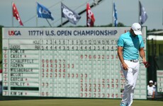Casey battles his way level with Fowler as McIlroy misses cut at US Open