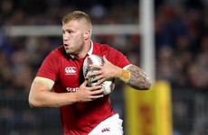 Ross Moriarty ruled out of remainder of Lions tour with back injury