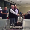 A Cork choir surprised passengers in Dublin Airport by serenading them as they boarded
