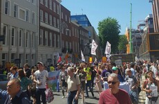 'Social cleansing is happening in Dublin. We have to fight': Hundreds turn out for homeless demo