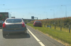 A man just gave up and started sunbathing in the middle of the M7 this afternoon