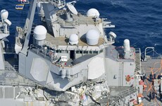 US Navy identifies sailors killed in crash with cargo ship