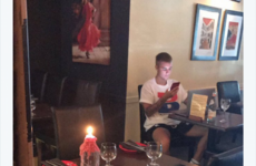 Justin Bieber randomly popped into a Maynooth restaurant for some nachos