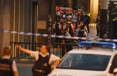 Suspect shot by soldiers after explosion at Brussels train station