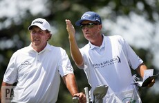 Phil Mickelson and long-time bagman 'Bones' are to part ways