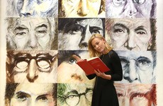Painting of eyes of Irish writers and poets donated to National Library of Ireland